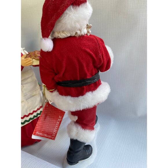 Clothtique Possible Dreams Backpack Santa , Lilian Vernon Figurine - Picture 5 of 10